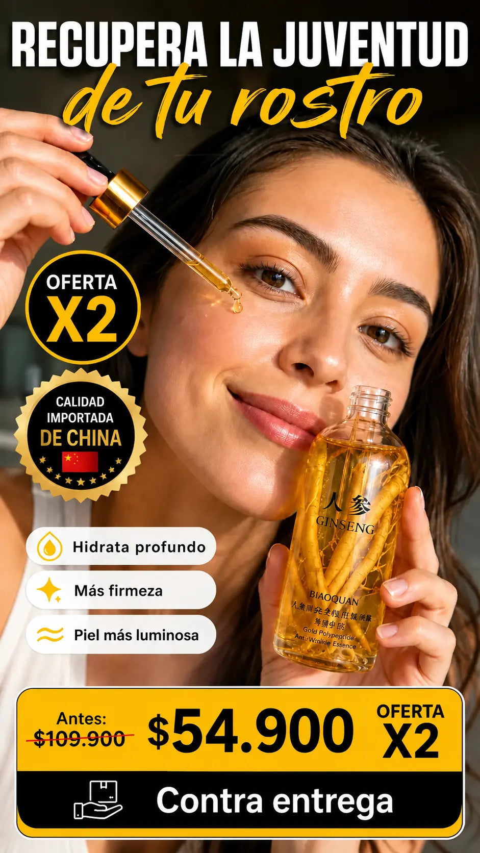Ginseng con raiz