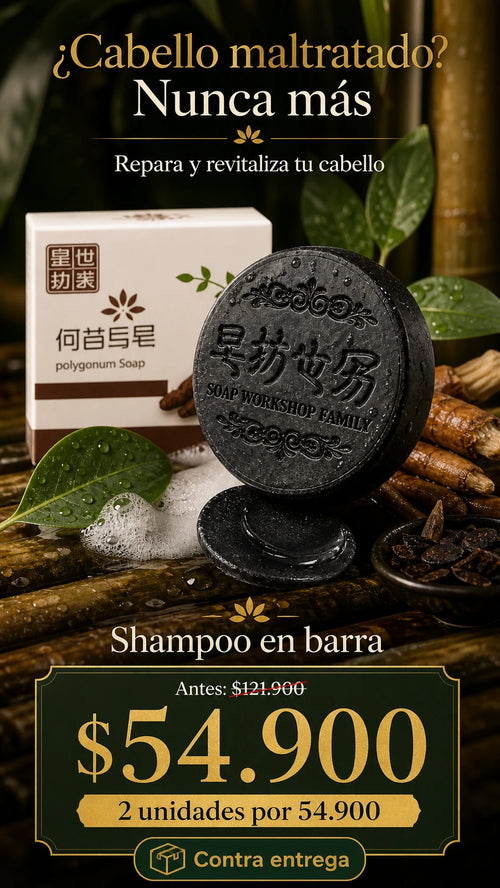 Shampoo en barra X2