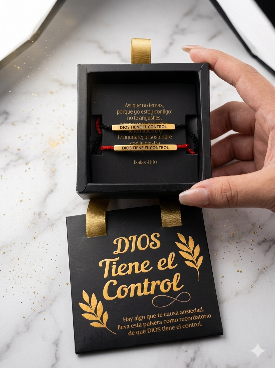 COMBO X2 PULSERA PREMIUM DE LUJO DIOS CON CAJA DE LUJO