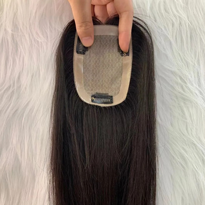 TOPPER DE CABELLO NATURAL 100% HUMANO