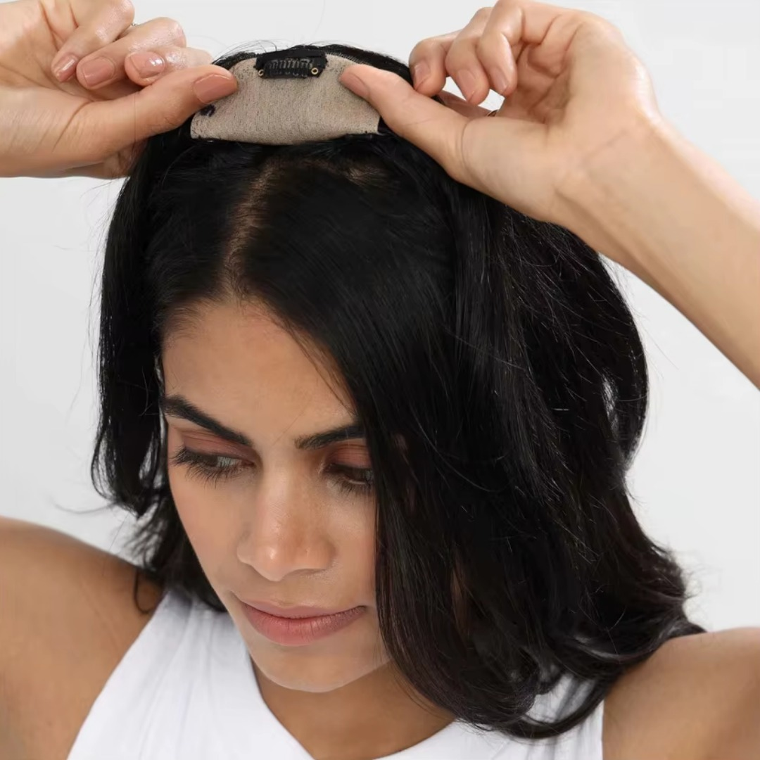 TOPPER DE CABELLO NATURAL 100% HUMANO